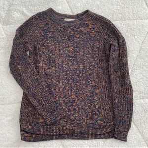 Colorful knitted sweater, size M